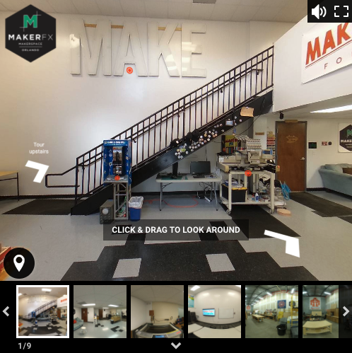 MakerFX Virtual Tour | makerfx.org